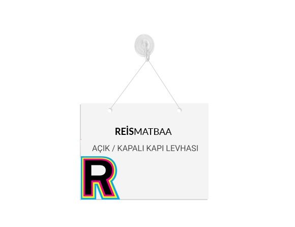 Açık / Kapalı Kapı Levhası