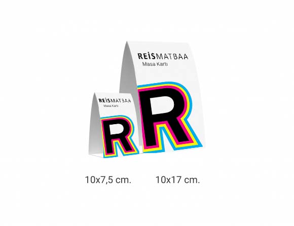 Masa Kartı / Tent Card